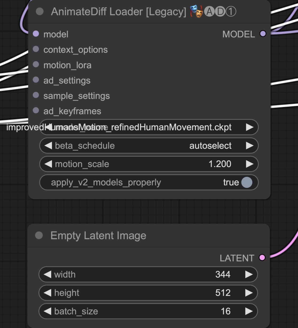 Motion Scale & Batch Size